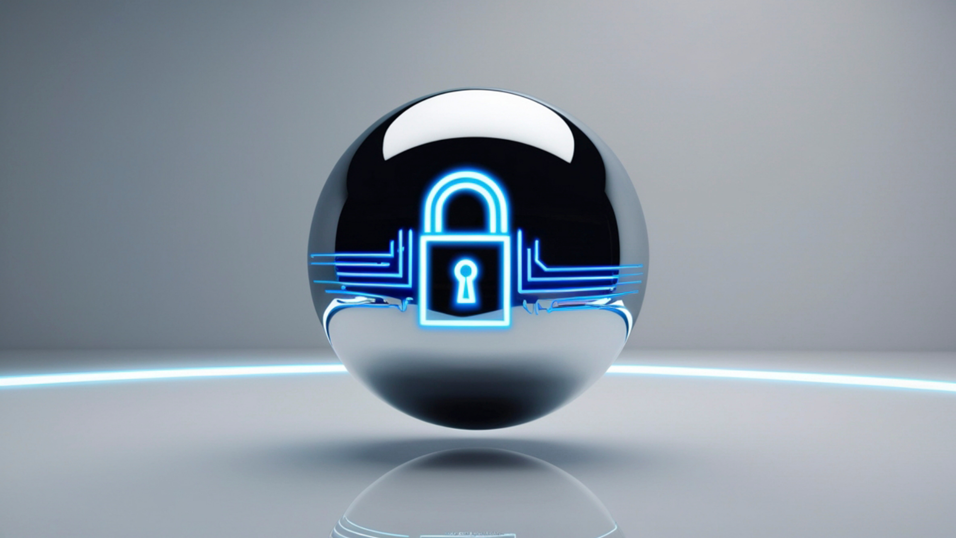 Digital lock symbol representing cybersecurity protection across cloud and operational technology systems.