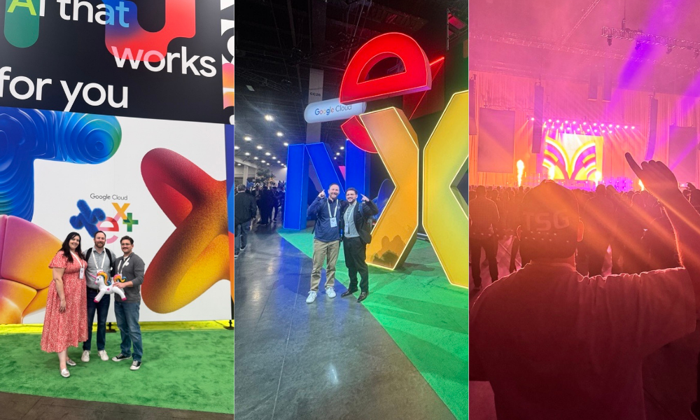 team photos from google cloud next