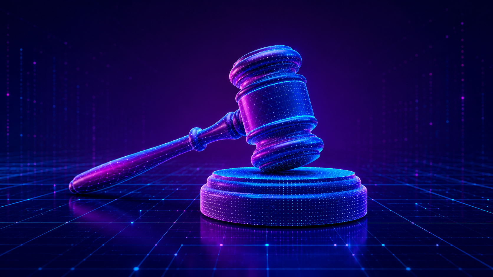 Featured image: Futuristic neon digital gavel sceneWhy are some organizations scaling AI while others are stuck in pilot mode?