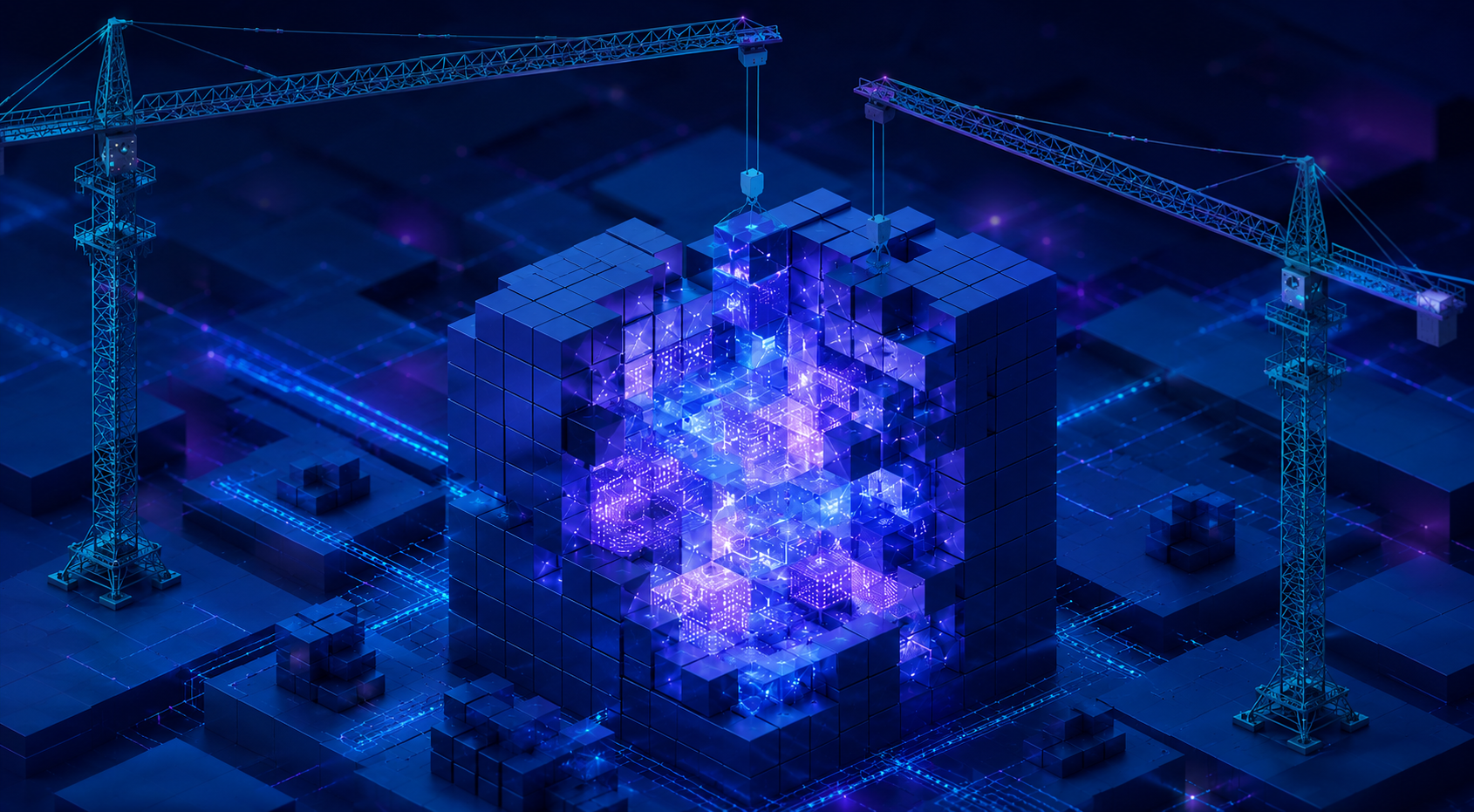 Featured image: Futuristic digital city construction in progressChaos agent or agent of chaos? Your infrastructure in the age of AI