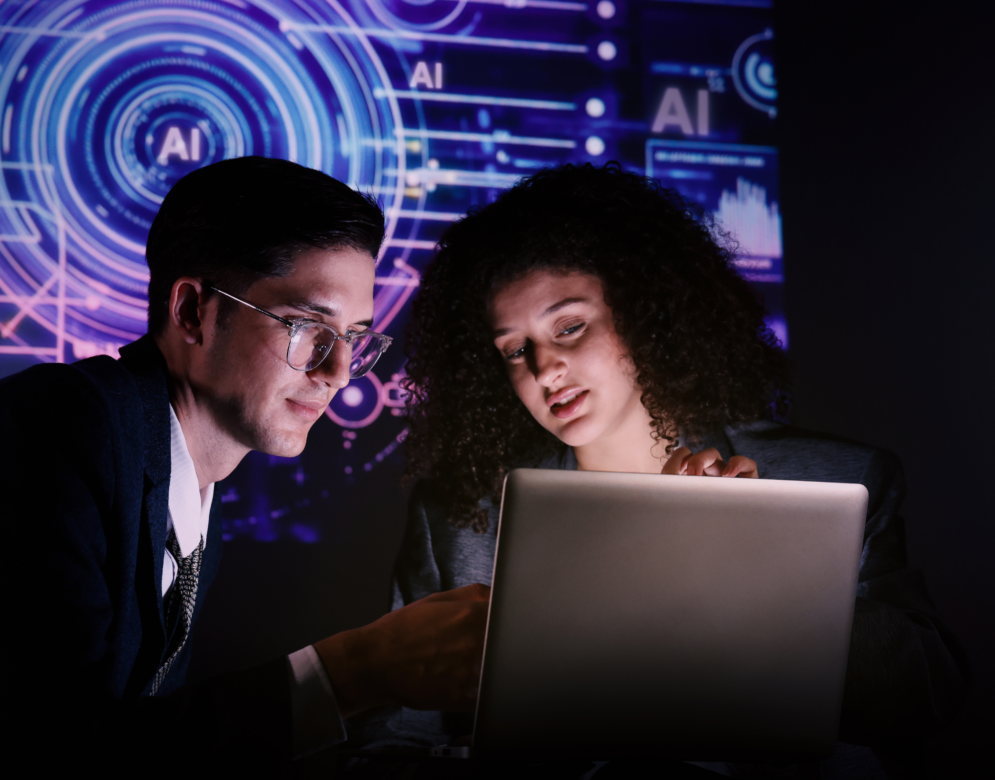 Featured image: two professionals analyzing data on a laptopThe five principles of AI-ready data
