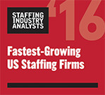SIA - Fastest Growing Staffing Firms - 2016