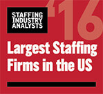 SIA - Largest Staffing Firms - 2016