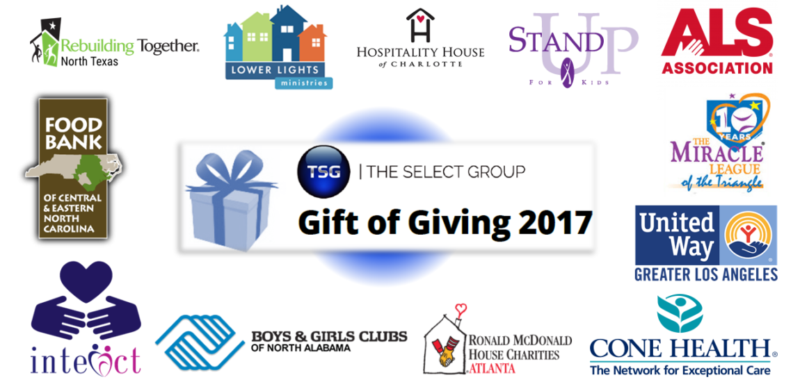 Holiday Giving at TSG: 2017 Gift of Giving
