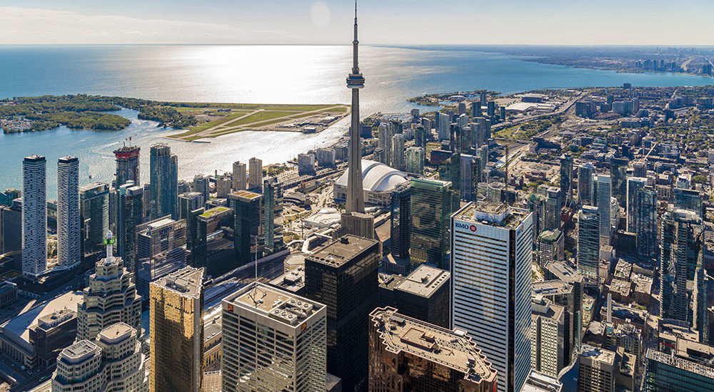 Downtown Toronto, location of the career fair