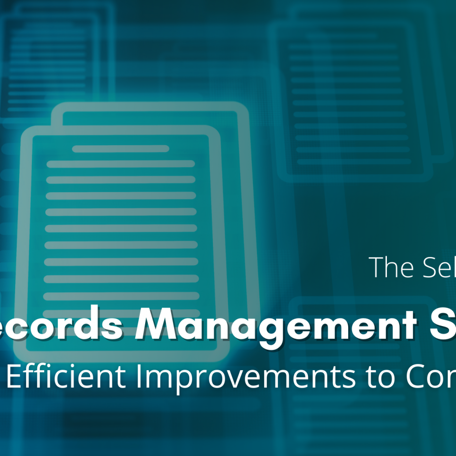 Records Management System The Select Group Types of Records